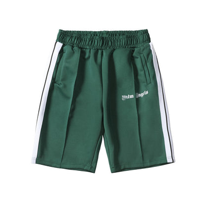 Palm Angels Shorts Angel Casual Shorts Men and Women Sports Fifth Pants