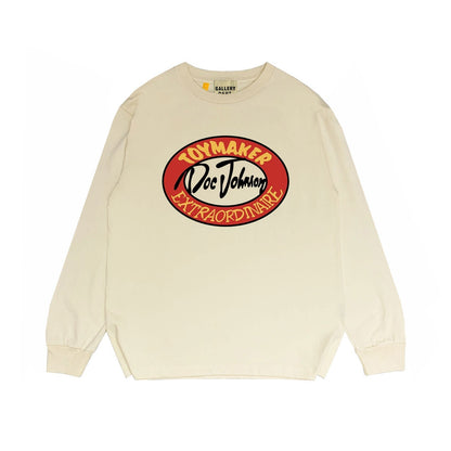 Gallery Dept Long Sleeved Shirt Fashion Brand Long Sleeve Long-Sleeved T-shirt Blouse