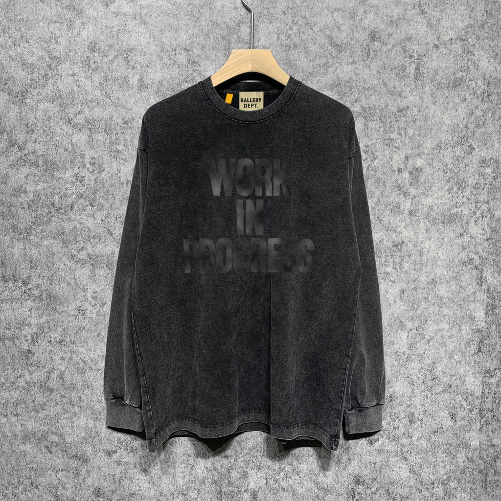 Gallery Dept Long Sleeve Shirt Vintage T Shirt Washed and Worn Vintage Long Sleeve T-shirt