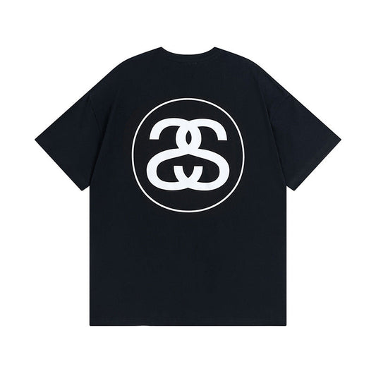 Stussy T-Shirts Casual Loose Couple T-Shirts