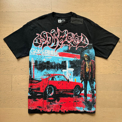 Godspeed T-shirts Retro Fantasy Pattern